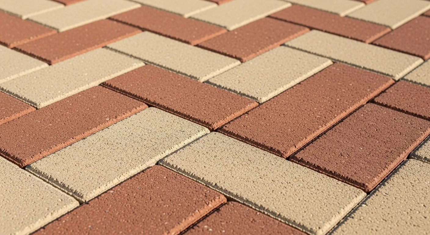 Block paving detail